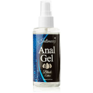 INTIMECO „ANAL GEL BLACK EDITION” 150ml – SILNĚ ZVLHČUJÍCÍ ANÁLNÍ GEL– INT 1013 