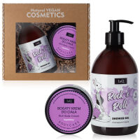 Veganská sada kosmetiky NEZAPOMENUTELNÍK sprchový gel + tělový krém - 74134226 - 2