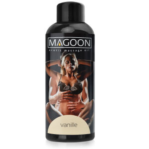 MAGOON VANILLA 100 ml - OLEJ PRO EROTICKOU MASÁŽ S VŮNÍ VANILKY - 79774239