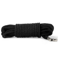 Rebellion černé lano na svazování bondage BDSM 10 m - 79901592 - 2