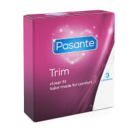 Pasante Trim těsnější kondomy lepší přizpůsobení 3 ks - 70025485 - 2