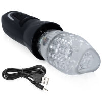 Rotační posuvný masturbátor pro muže 100 funkcí - 73712973 - 6