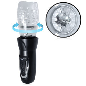 Rotační posuvný masturbátor pro muže 100 funkcí - 73712973