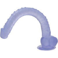 UMĚLÝ PENIS - DLOUHÝ 42CM - DONG, GELOVÉ DILDO NA PŘÍSAVCE - 71114702 - 3