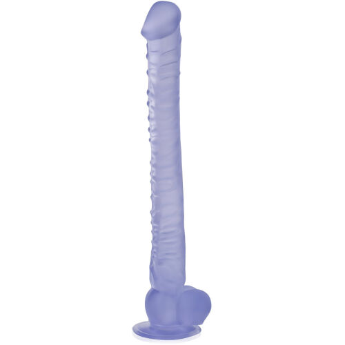 UMĚLÝ PENIS - DLOUHÝ 42CM - DONG, GELOVÉ DILDO NA PŘÍSAVCE - 71114702