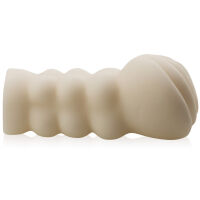 VIBRUJÍCÍ ŠTĚRBINKA MASTURBÁTOR PRO MUŽE S TUNELEM 3D - 78857625 - 3