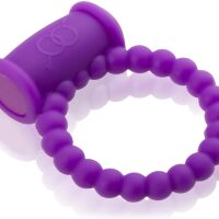 VIBRUJÍCÍ SILIKONOVÝ KROUŽEK RING NA PENIS  - DGE N008 - 6