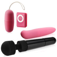 Sada Pro Ženy: Vibrační Vajíčko, Vzduchový Masér, Vibrátor - 76432728 - 2