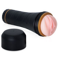 Realistický masturbátor vagína v elegantní tubě 27 cm - 77164678 - 5