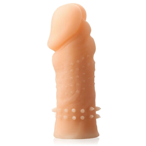 REALISTICKÝ NÁVLEK NA PENIS SE STIMULÁTORY - ZVĚTŠUJÍCÍ – LBB 016002