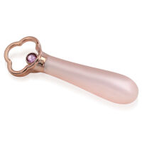 Elegantní diskrétní mini vibrátor s krystalkem 10 funkcí - 73720186 - 6
