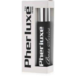 PHERLUXE FOR MEN BLACK 33 ml - PARFÉM S FEROMONY PRO MUŽE  - 75717458