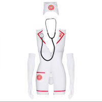 Obsessive převlek sexuální sestry + stetoskop Emergency - 79477846 - 2