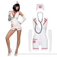 Obsessive převlek sexuální sestry + stetoskop Emergency - 79477846 - 4