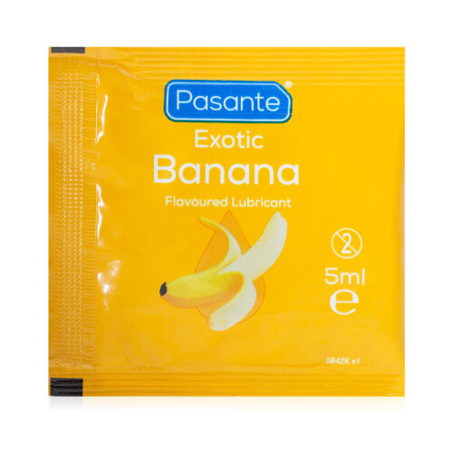 Pasante Exotic Banana lubrikační gel banánový 5 ml - 79871684