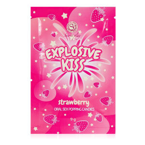 Popping Candies jahodové praskající bonbóny do sexu - 73731234