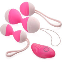 VENUŠINY KULIČKY K PROCVIČOVÁNÍ SVALŮ PÁNEVNÍHO DNA A K EROTICKÉ MASÁŽI SADA RŮŽOVÁ BARVA- 73290638 - 3