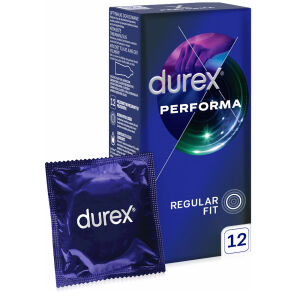 Durex Performa kondomy s benzokainou delší sex 12 ks - 71959534