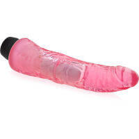 ELASTICKÝ VIBRÁTOR REALISTICKÝ ZAHNUTÝ PENIS SEX DILDO - 70656007 - 2