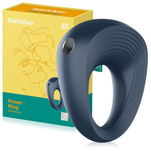 Satisfyer Power Ring – vibrační erekční kroužek pro páry – 72832108