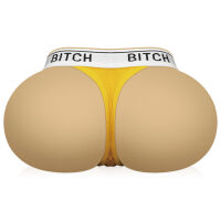 Umělá vagína a anus kulaté pevné hýždě + tanga - 71645146 - 2