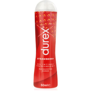 DUREX STRAWBERRY 50 ml - INTIMNÍ GEL S PŘÍCHUTÍ JAHODY - 79065557