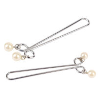 Sada ocelových svorek na bradavky s perlami BDSM - 73380197 - 4