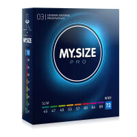 Prezervativy 72 mm Joy Division My Size PRO 3 ks - 76642284 - 3