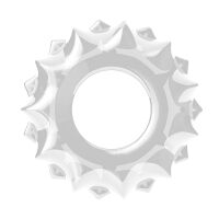 Sada průhledných erekčních kroužků 3x cock ring - 77592263 - 9