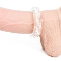 Sada průhledných erekčních kroužků 3x cock ring - 77592263 - 2