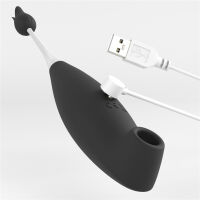 Masážní zařízení 2v1 bodový stimulátor klitorisu + vzduchový masážér - 73418720 - 9