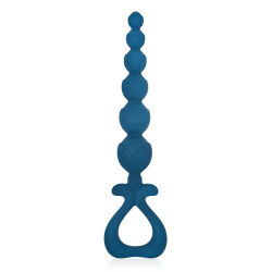 Zelená silikonová anální sonda korálky kuličky anální 20 cm - 77957362