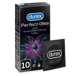 Durex Perfect Gliss silnější kondomy s větším množstvím gelu - 73739592