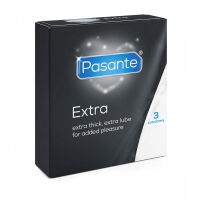 Pasante Extra silné kondomy s extra lubrikantem 3 ks - 74547577 - 2