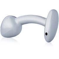 Ocelový ohnutý anální kolík 3,6 cm průměru - 72216566 - 2