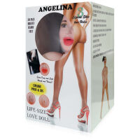 Nafukovací milostná panna Angelina z kyberkůže, 156 cm- 73860283 - 6