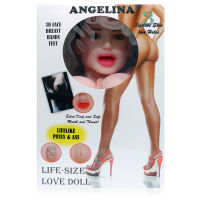 Nafukovací milostná panna Angelina z kyberkůže, 156 cm- 73860283 - 2