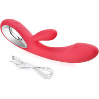 VIBRÁTOR G-SPOT 36 FUNKCÍ - DO VAGÍNY I NA KLITORIS, DVA VIBRAČNÍ SYSTÉMY  - 74859305 - 2