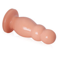 Silný gelový anální kolík tělové dildo max 6 cm průměr - 72587178 - 2
