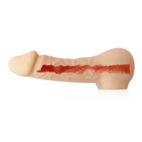 MASTURBÁTOR PRO GEJE - ZADEČEK A VZRUŠUJÍCÍ REALISTICKÝ PENIS + MALÝ LUBRIKANT - 78237578  - 6