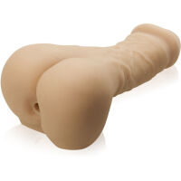 MASTURBÁTOR PRO GEJE - ZADEČEK A VZRUŠUJÍCÍ REALISTICKÝ PENIS + MALÝ LUBRIKANT - 78237578  - 3