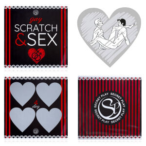 Scratch & Sex Gay erotická stírací hra s LGBT pozicemi - 78711041