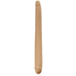 VELKÝ DILDO 49 cm DOUBLE DONG DVOJITÝ LESBICKÝ PENIS  TĚLOVÁ BARVA- 70173814