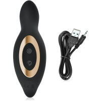 ROTAČNÍ MASAŽÉR PROSTATY A HRÁZE ANÁLNÍ VIBRÁTOR S ROTUJÍCÍMI KULIČKAMI - 75701842 - 4