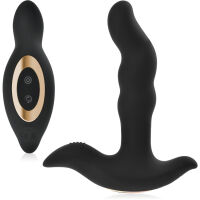 ROTAČNÍ MASAŽÉR PROSTATY A HRÁZE ANÁLNÍ VIBRÁTOR S ROTUJÍCÍMI KULIČKAMI - 75701842 - 6