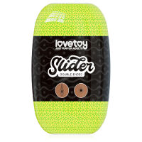 Oboustranný masturbátor pro muže hnědá vagína a anus - 79099961 - 3