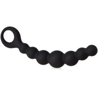 ANÁLNÍ KULIČKOVÉ DILDO SONDA KE STIMULACI  S RUKOJETÍ  SEX KORÁLKY  - 73577540 - 2