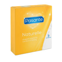 Pasante Naturelle klasické kondomy s rezervoárem 3 ks - 74016489 - 2