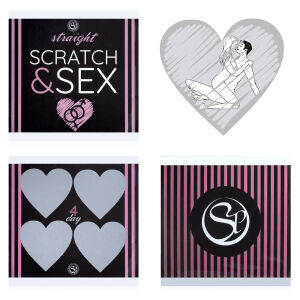 Scratch & Sex Straight erotická stírací karta hra s polohami - 70209849