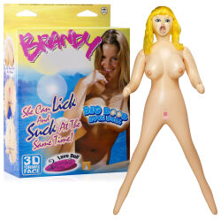 BRANDY BIG BOOOB LOVE DOLL  S TVÁŘÍ  3D - DSR 0517186